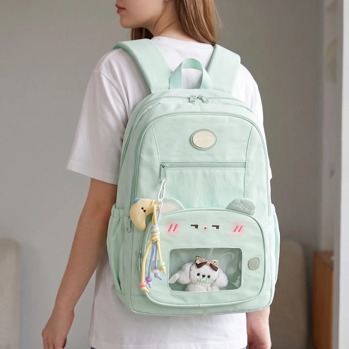 Preppy Style Daypack - VisiTote