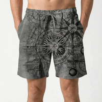 Printed Casual Board Shorts - Brezia
