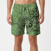 Printed Casual Board Shorts - Brezia