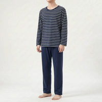 Printed Long Sleeve Pyjama Set - Brent