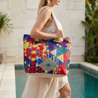 Printed Summer Tote Bag - Okatote