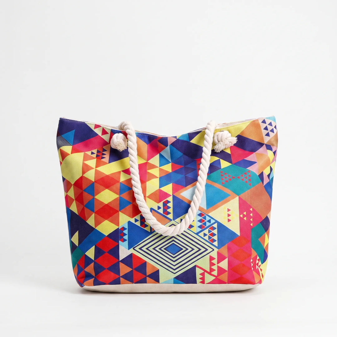 Printed Summer Tote Bag - Okatote