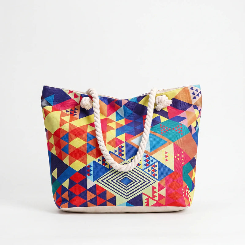 Printed Summer Tote Bag - Okatote