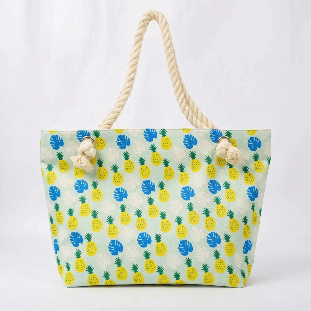 Printed Summer Tote Bag - Okatote