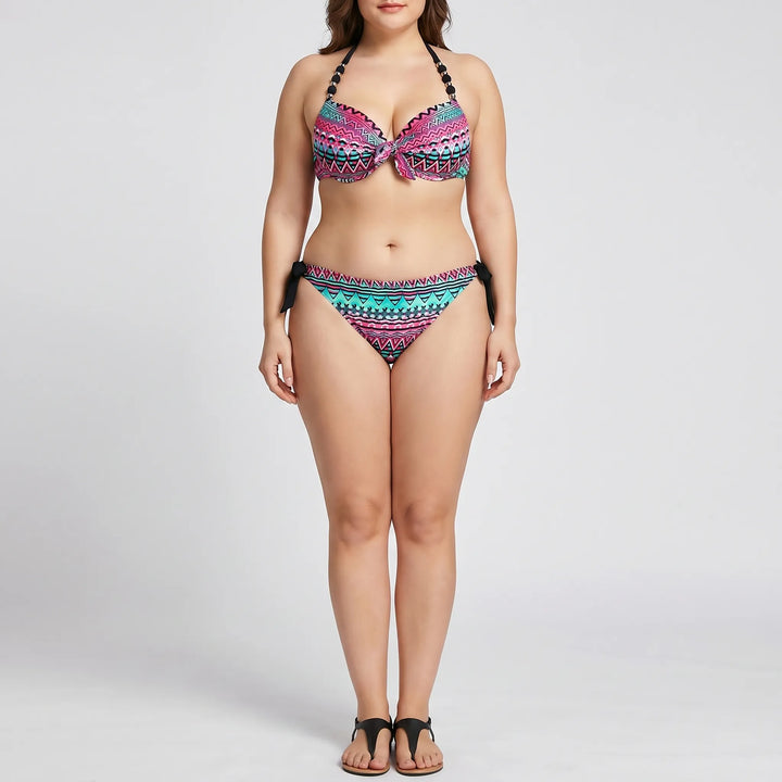 Push-Up Bikini Set Plus Size - Heidi