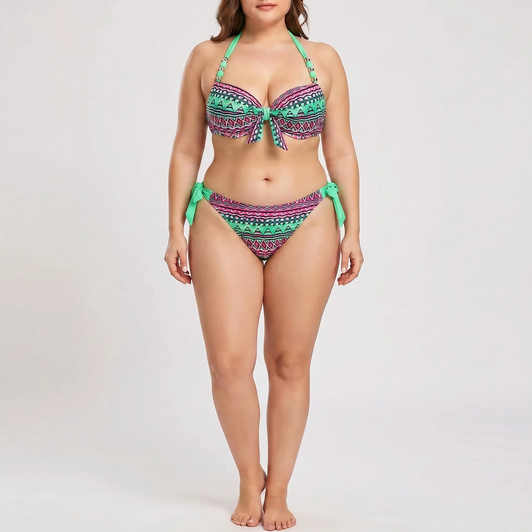Push-Up Bikini Set Plus Size - Heidi