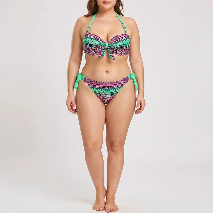Push-Up Bikini Set Plus Size - Heidi