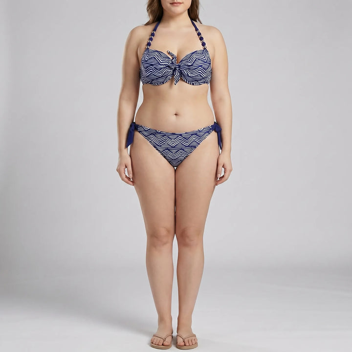 Push-Up Bikini Set Plus Size - Heidi