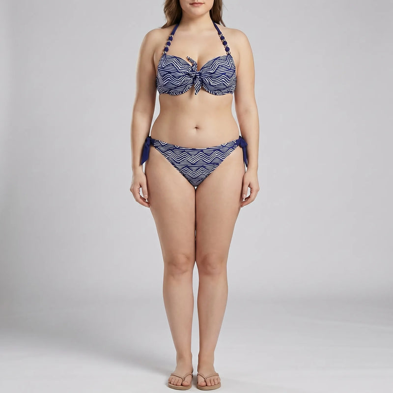 Push-Up Bikini Set Plus Size - Heidi