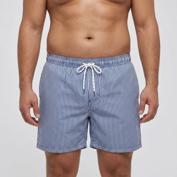 Quick-Dry Printed Swim Shorts - Todd