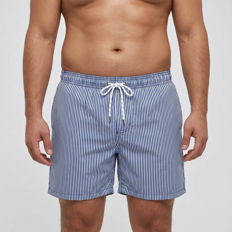 Quick-Dry Printed Swim Shorts - Todd