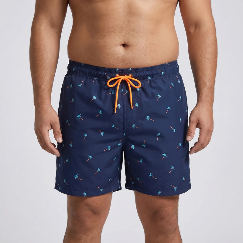Quick-Dry Printed Swim Shorts - Todd