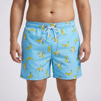 Quick-Dry Printed Swim Shorts - Todd