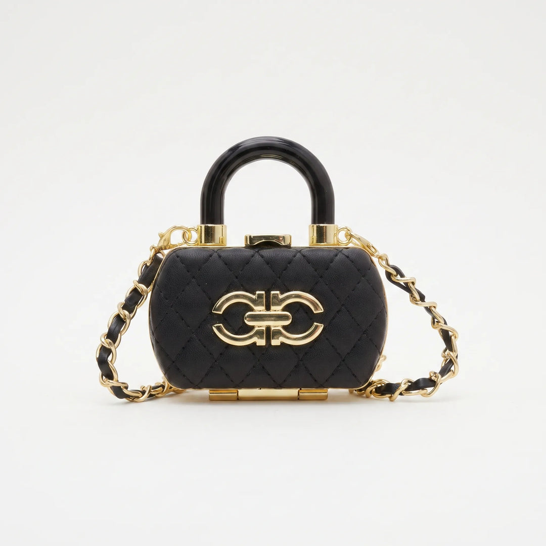 Quilted Mini Crossbody Bag - Olyra