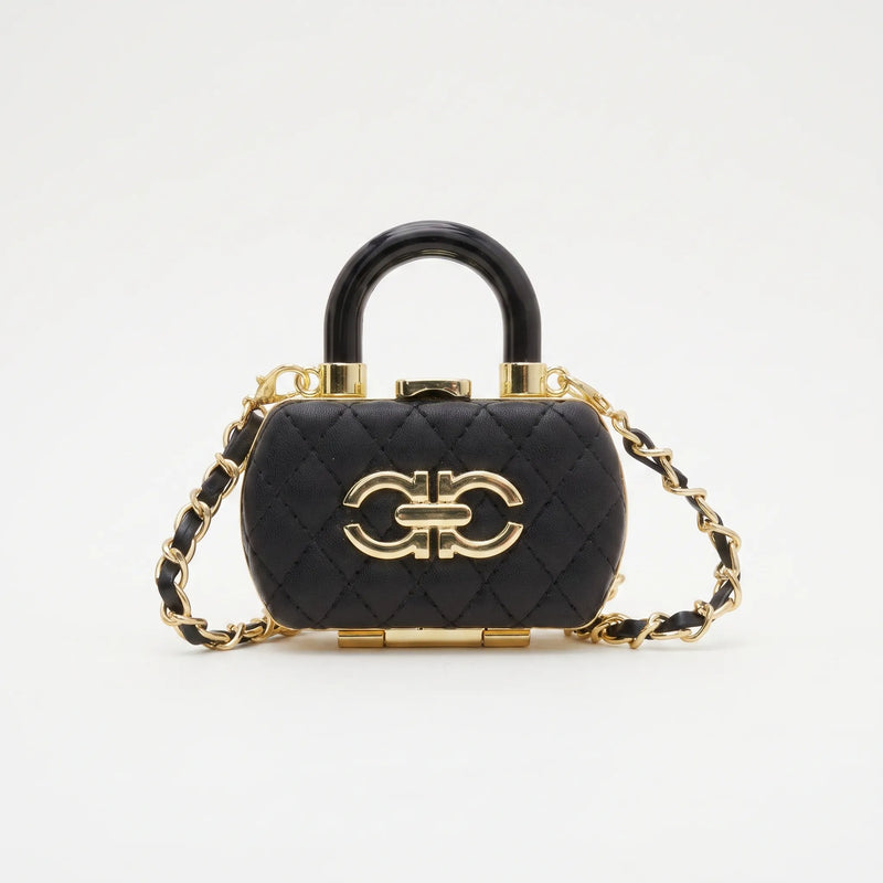 Quilted Mini Crossbody Bag - Olyra