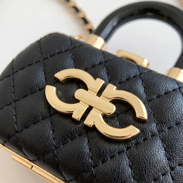 Quilted Mini Crossbody Bag - Olyra