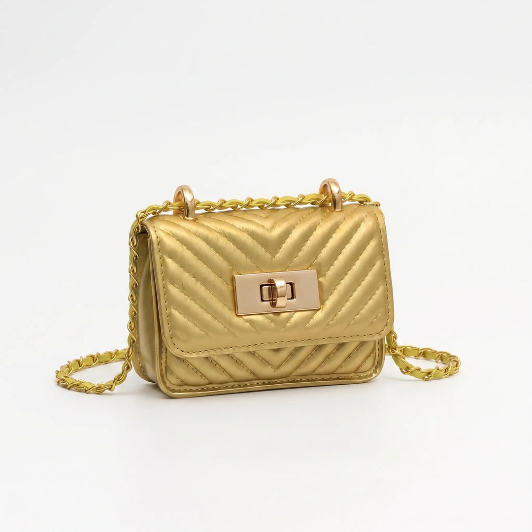 Quilted Mini Crossbody Bag - Quivra