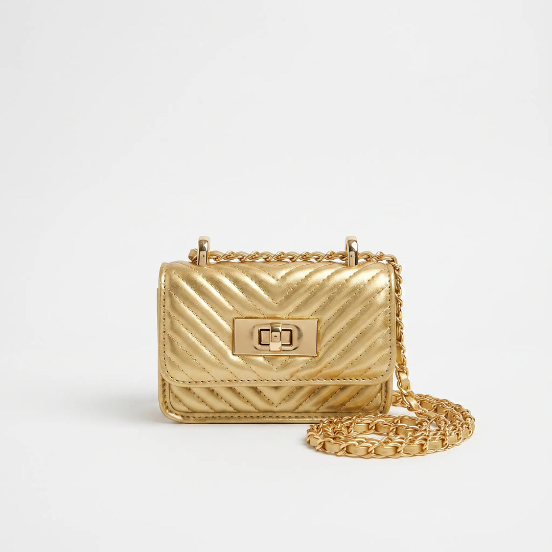 Quilted Mini Crossbody Bag - Quivra