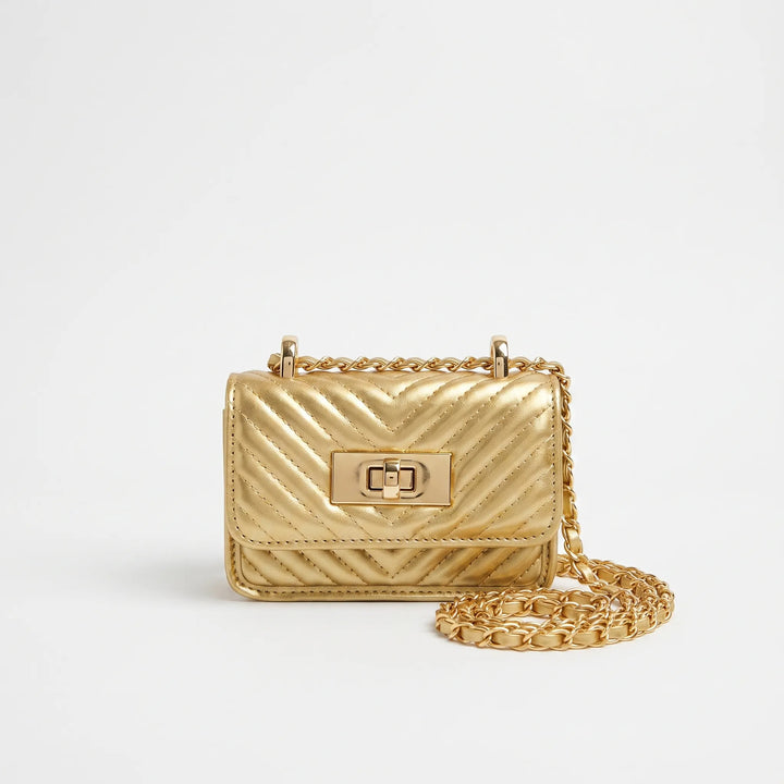 Quilted Mini Crossbody Bag - Quivra