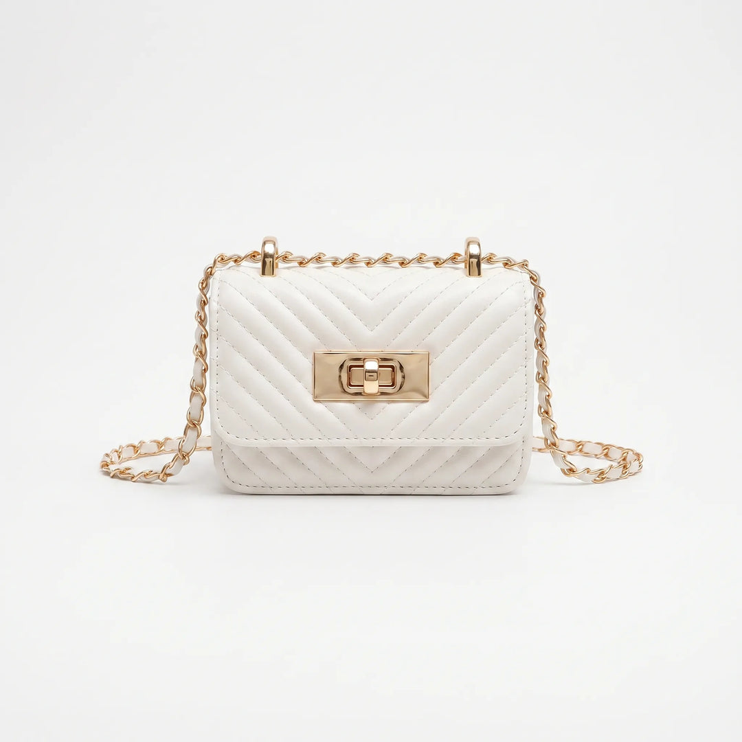 Quilted Mini Crossbody Bag - Quivra