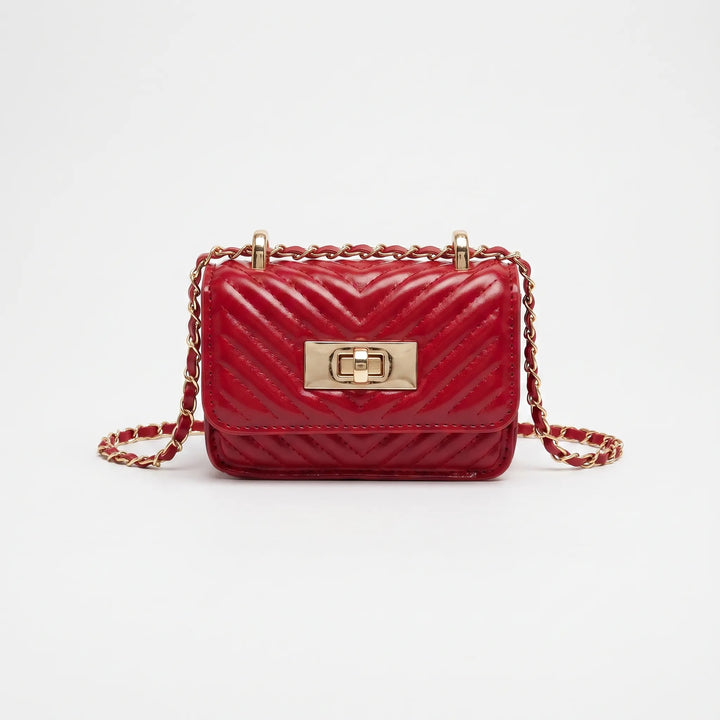 Quilted Mini Crossbody Bag - Quivra