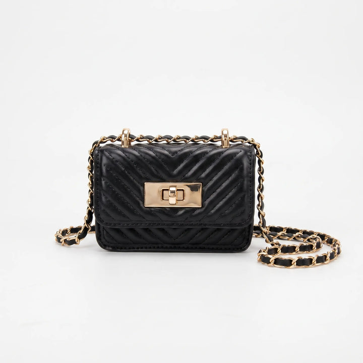 Quilted Mini Crossbody Bag - Quivra