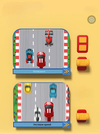 Interactive arcade racing game for children – RennChampion