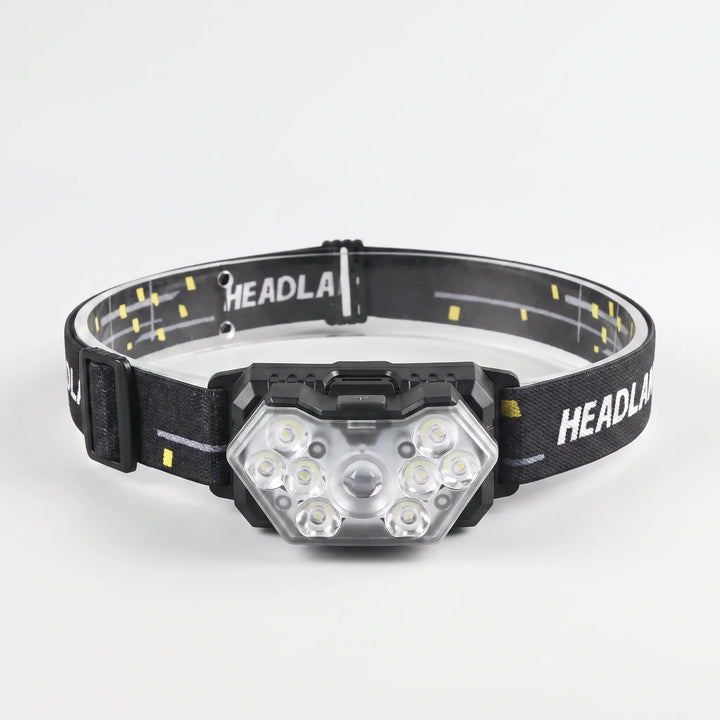 Rechargeable Motion Sensor Head Torch - Optiva