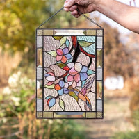 Rectangular Botanical Sun Catcher - Prismia