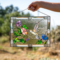 Rectangular Botanical Sun Catcher - Prismia