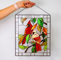 Rectangular Botanical Sun Catcher - Prismia