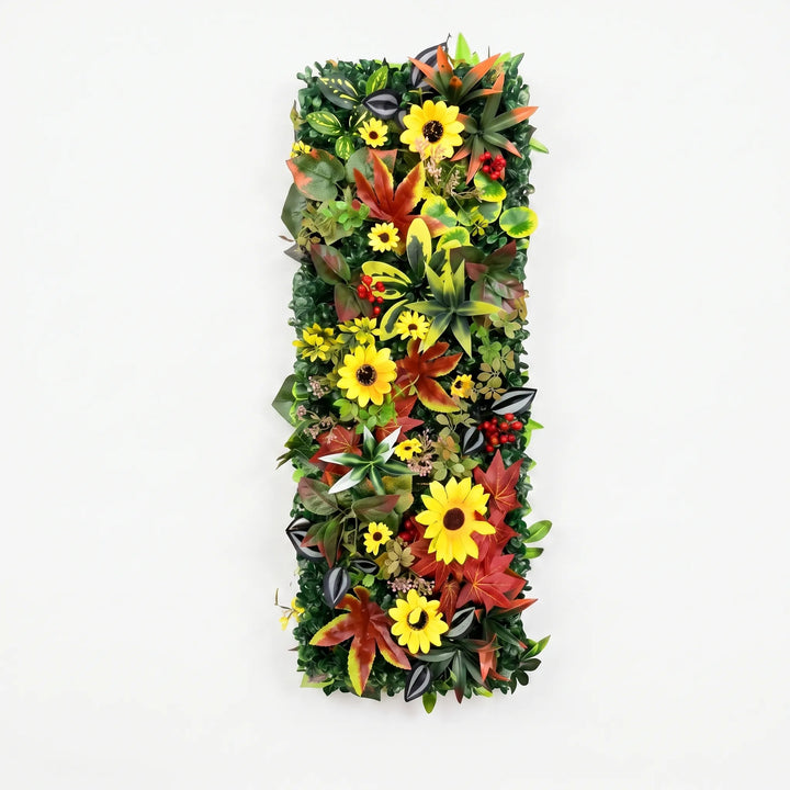 Rectangular Faux Foliage Wall Panel - Frondex