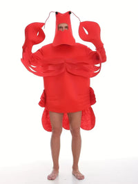 Red Adult Lobster Costume - Clawz