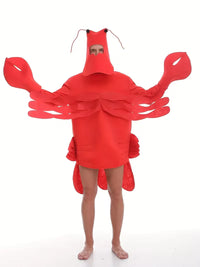 Red Adult Lobster Costume - Clawz