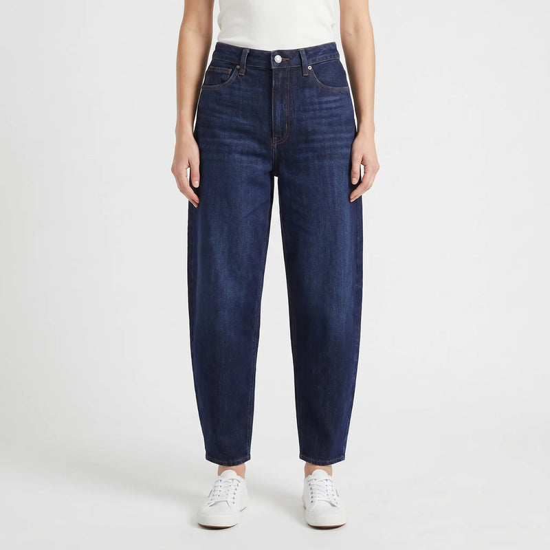 Relaxed Barrel-Leg Trousers -  Sadie