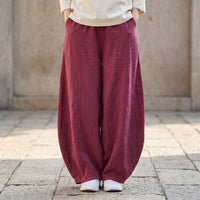 Relaxed Fit Barrel Trousers -  Joy