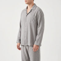 Relaxed Fit Mens Long Sleeve Pyjamas - Marty
