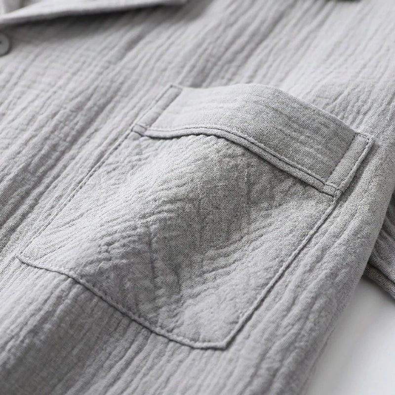 Relaxed Fit Mens Long Sleeve Pyjamas - Marty