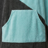 Relaxed Hooded Changing Poncho - Sandcape