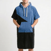 Relaxed Hooded Changing Poncho - Sandcape