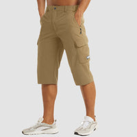 Relaxed Straight Fit Long Cargo Shorts - Benny