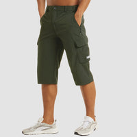 Relaxed Straight Fit Long Cargo Shorts - Benny