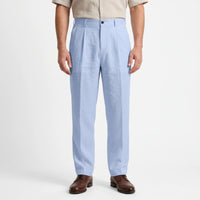 Relaxed Straight Leg Trousers -  Brent