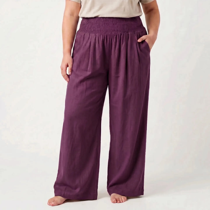 Relaxed Summer Trousers -  Lora