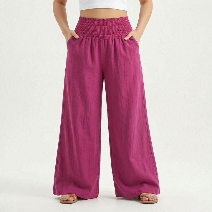 Relaxed Summer Trousers -  Lora