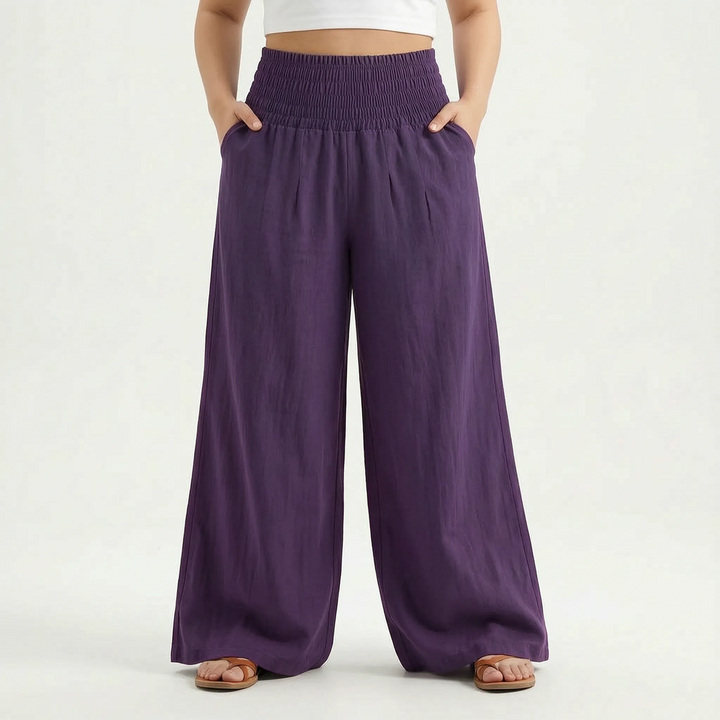 Relaxed Summer Trousers -  Lora