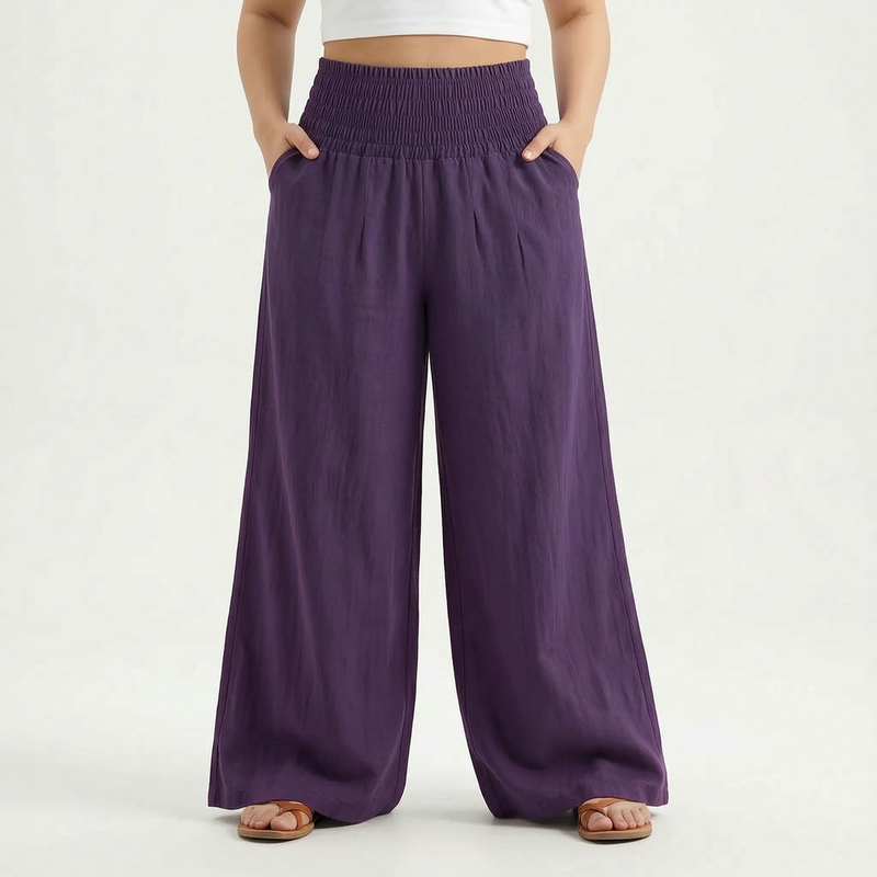 Relaxed Summer Trousers -  Lora