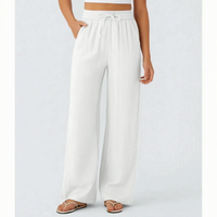 Relaxed Wide-Leg Casual Trousers - Julie