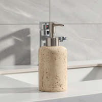 Resin Seifenspender Mit Edelstahlpumpe - Stonelette