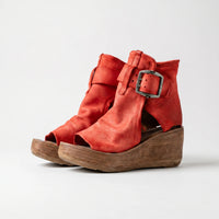 Retro Wedge Sandals - Janet